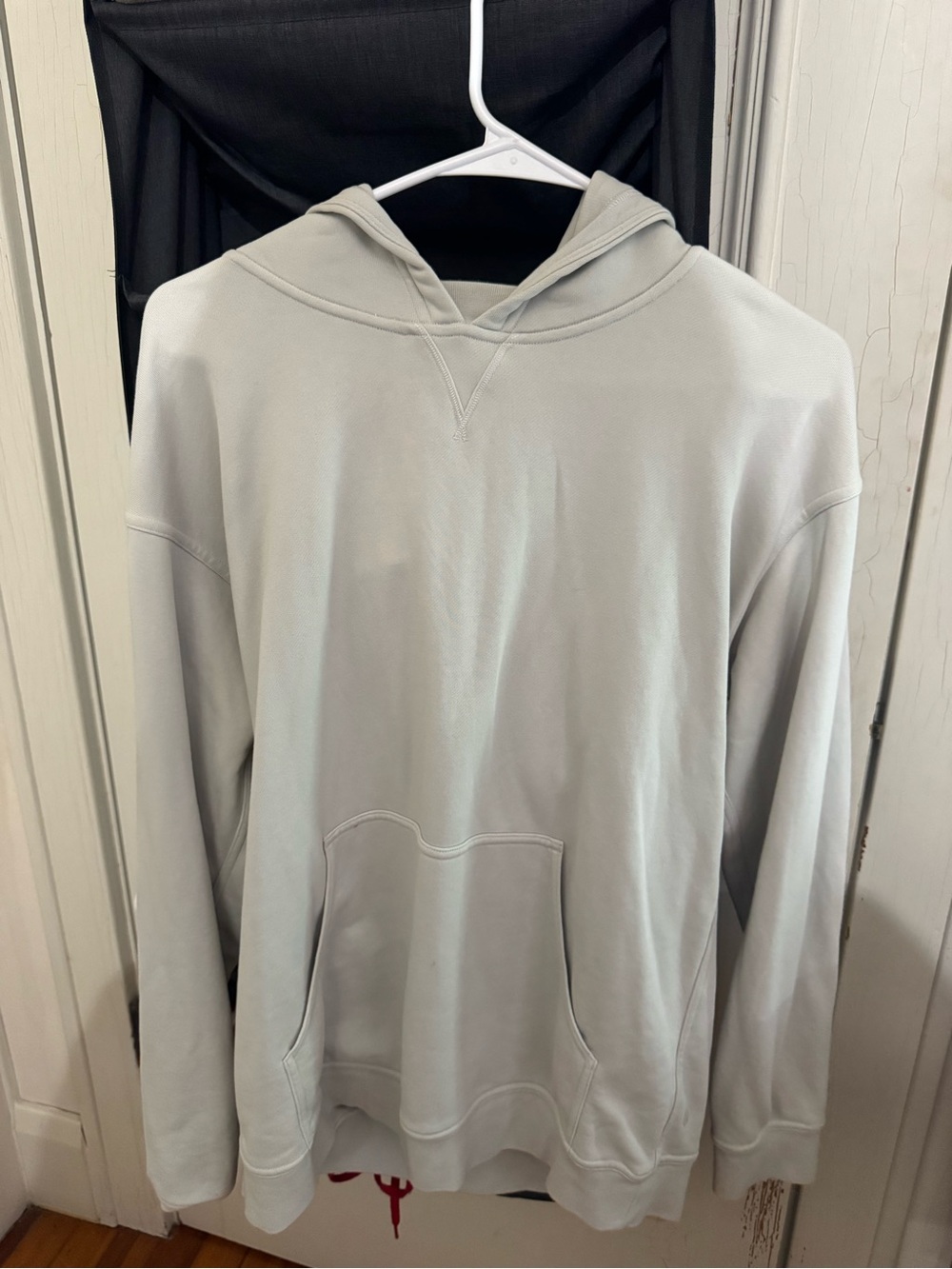 lululemon athletica Light Gray Men's Pullover Hoodie